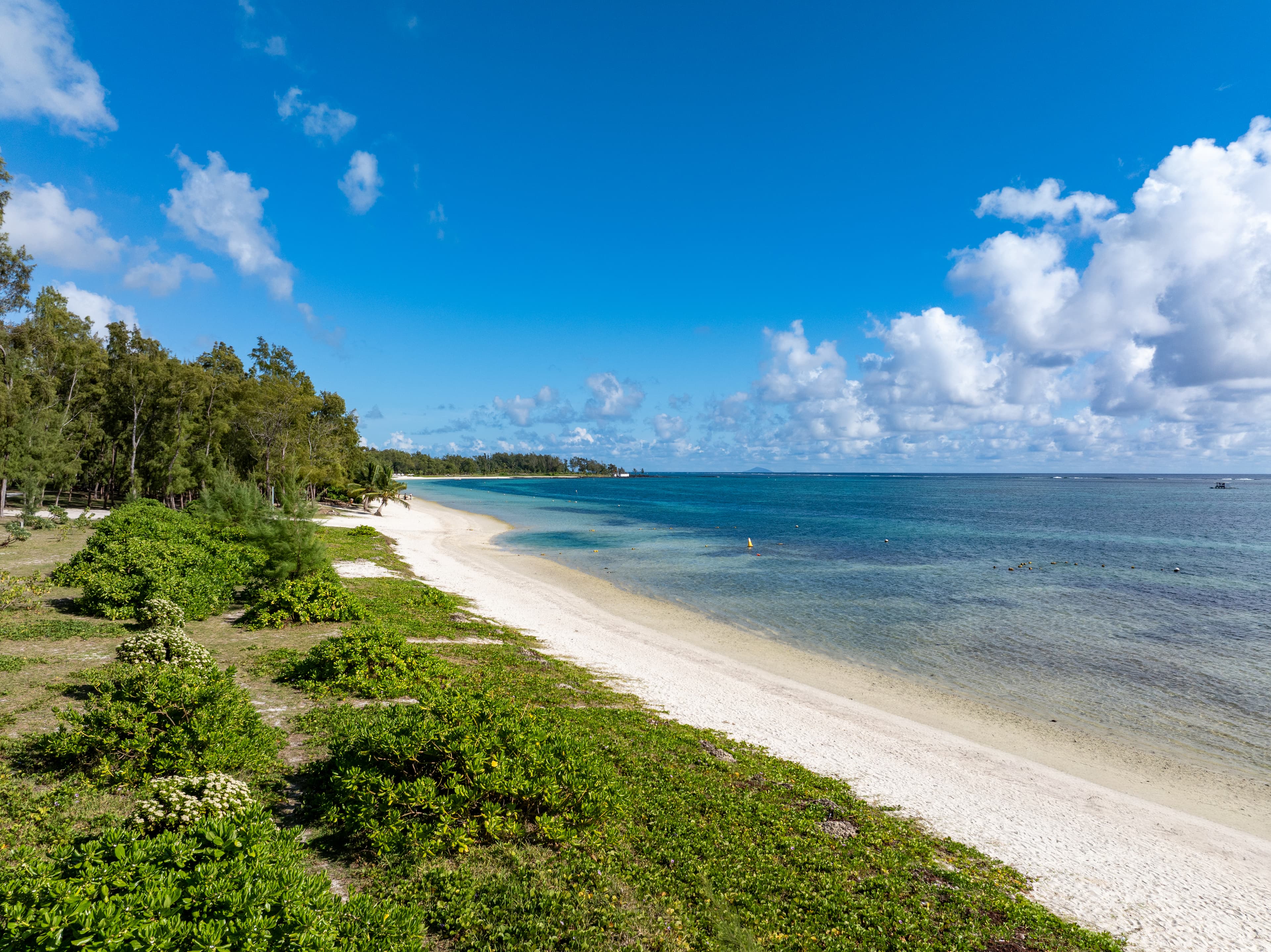 Pristine beach